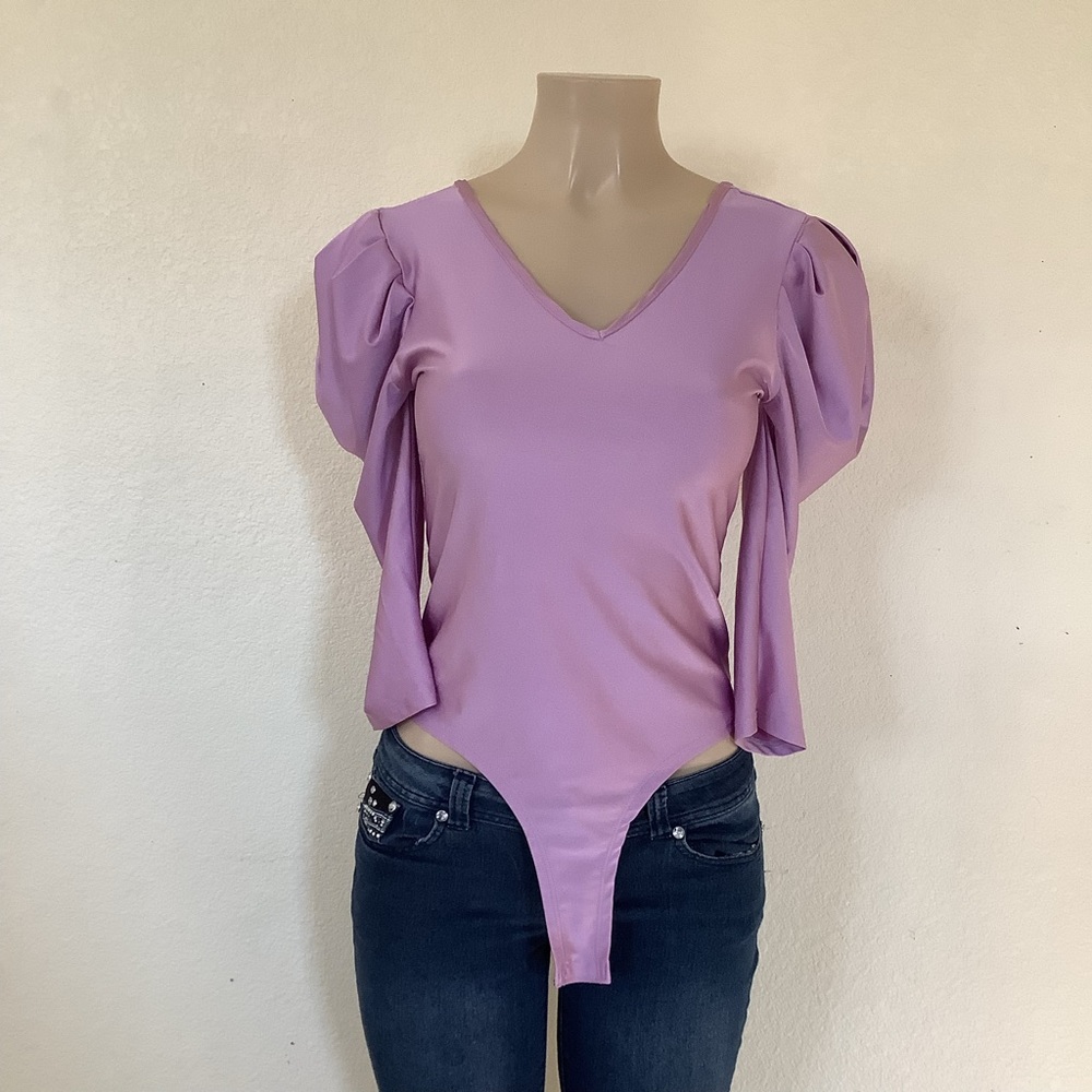 Medium/Large, Lilac Bodysuit.